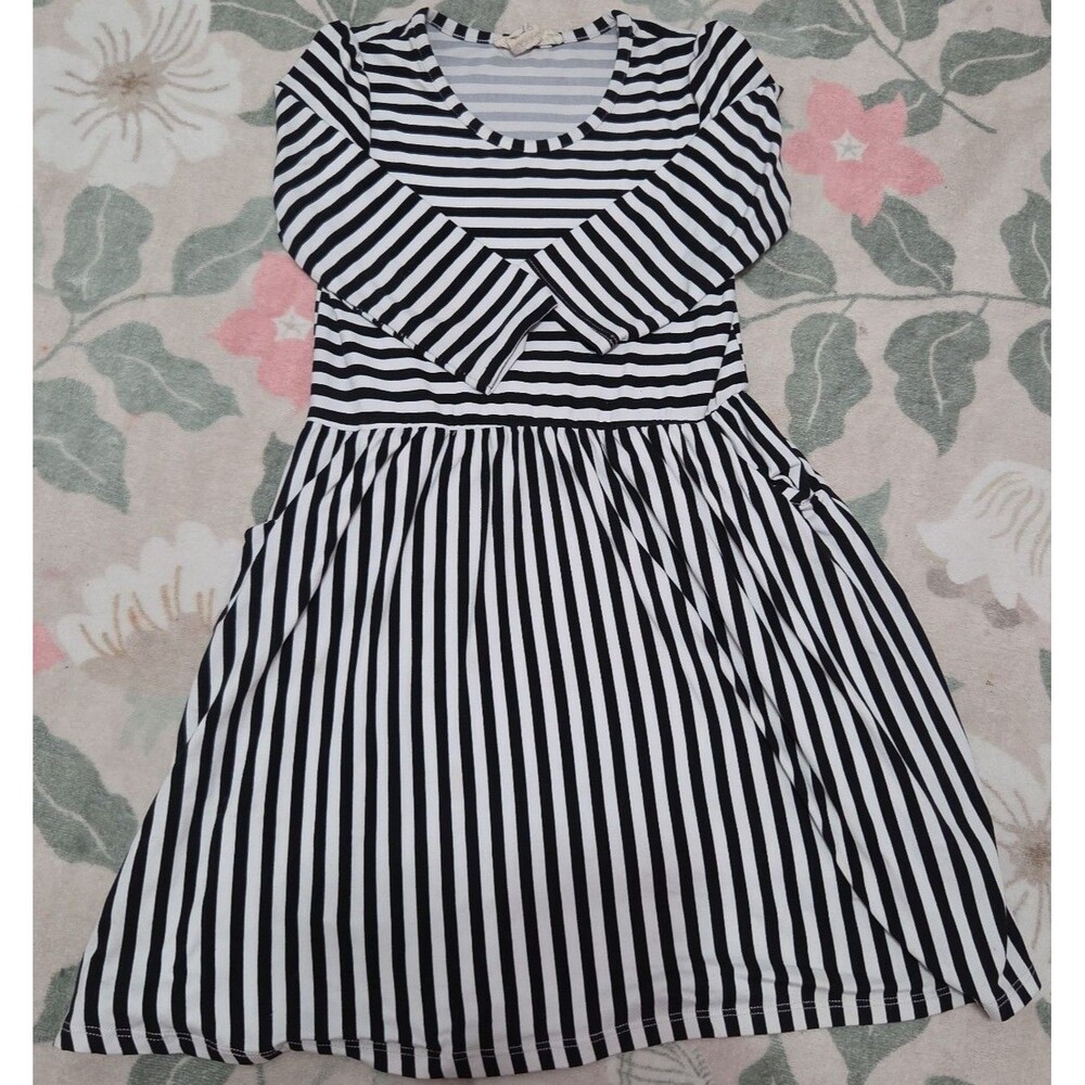little girl striped dress